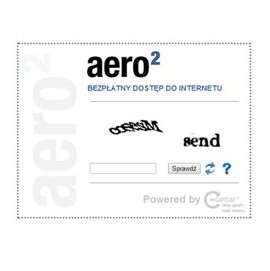 Aero2 chronione kodami captcha w BDI