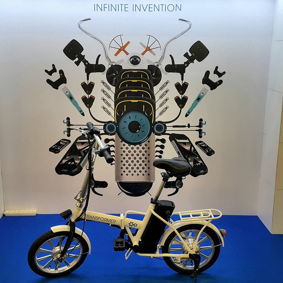 Prototypy rowerów pokazane na IFA