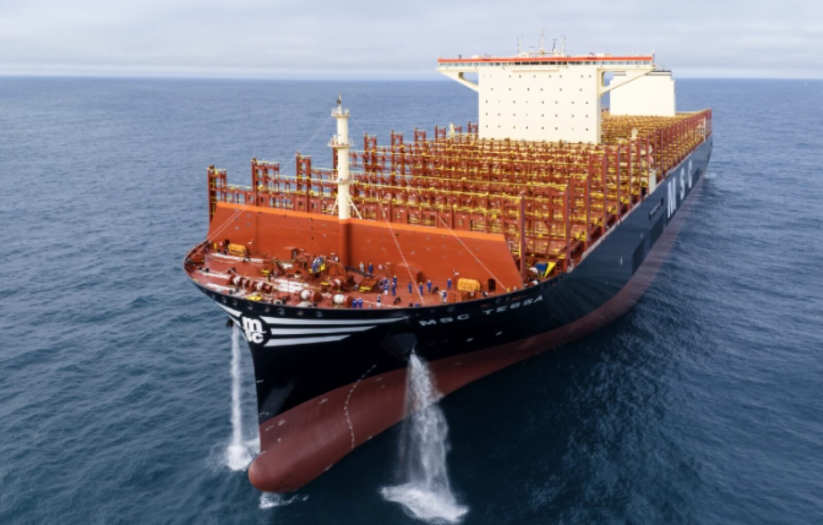 MSC Tessa największy kontenerowiec na świecie