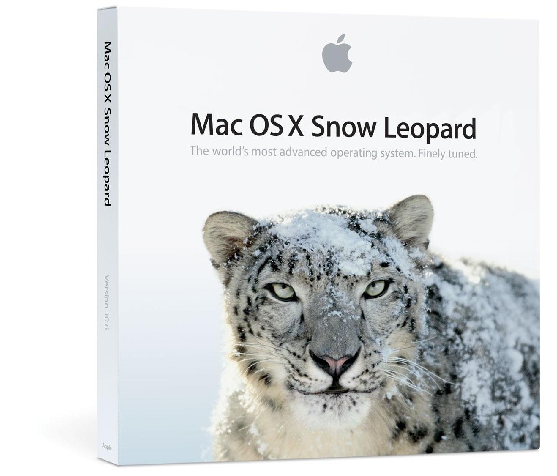 Mac OS X 10.6 Snow Leopard. Od poprzednika najbardziej różni go... kolor pudełka.