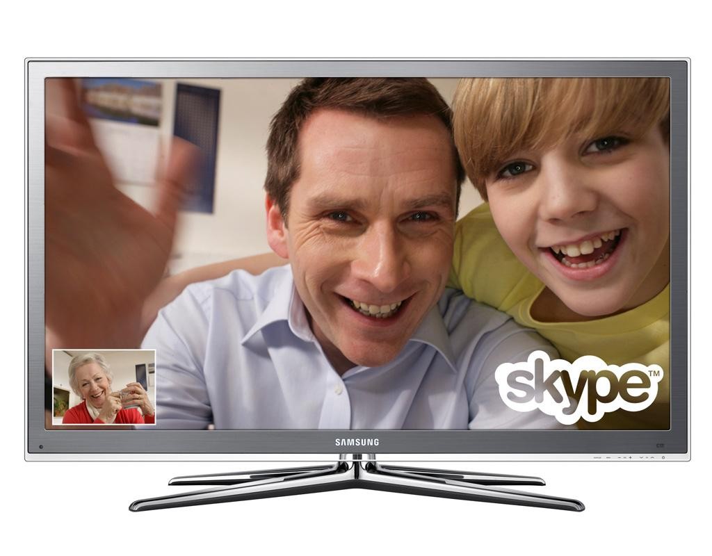Skype w telewizorach LED TV firmy Samsung