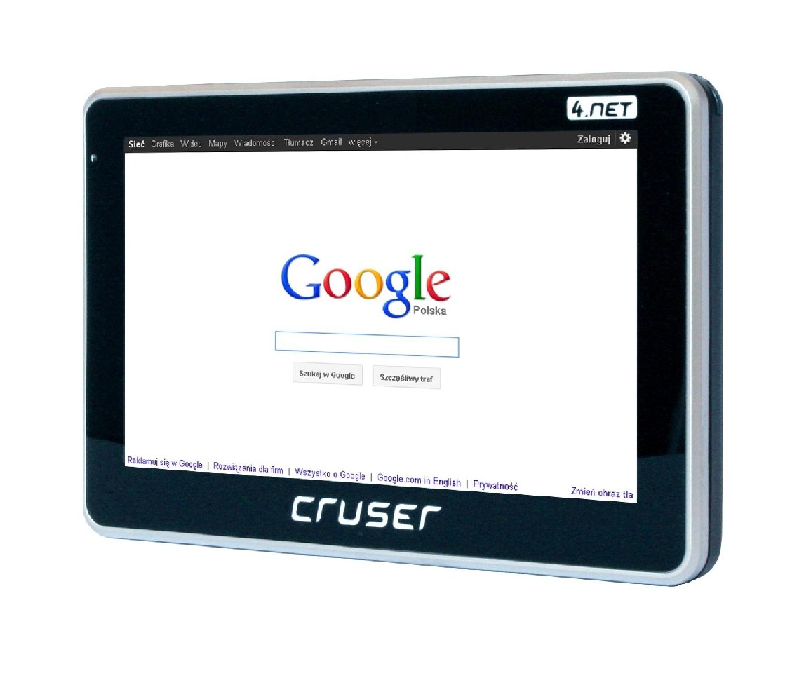 Nawigacja Cruser Sigma 4.net z dostępem do Internetu