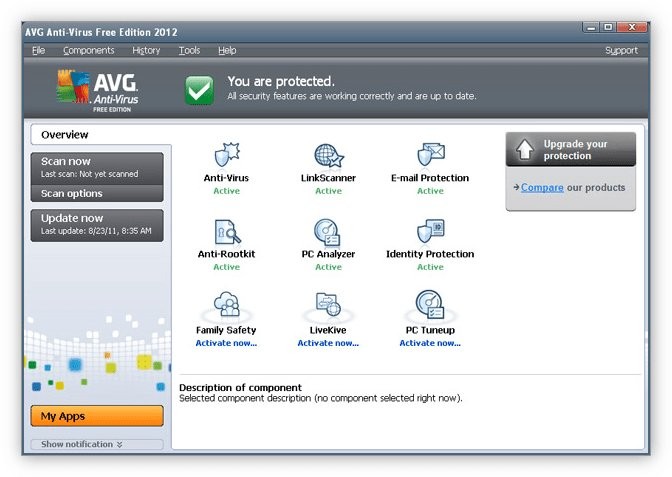 AVG Antivirus Free Edition 2012.0.2169