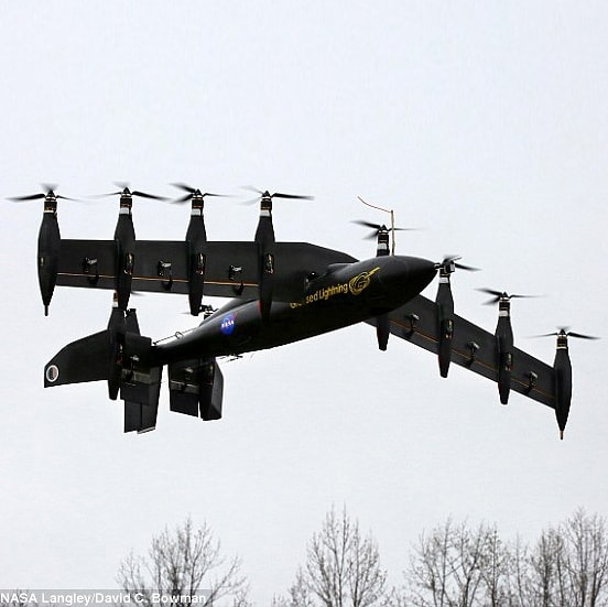 Nowy samolot/helikopter NASA