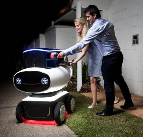 DRU – pierwszy autonomiczny robot dostarczający pizzę