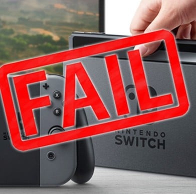 Martwe piksele w Nintendo Switch? Dla producena to nie wada fabryczna…