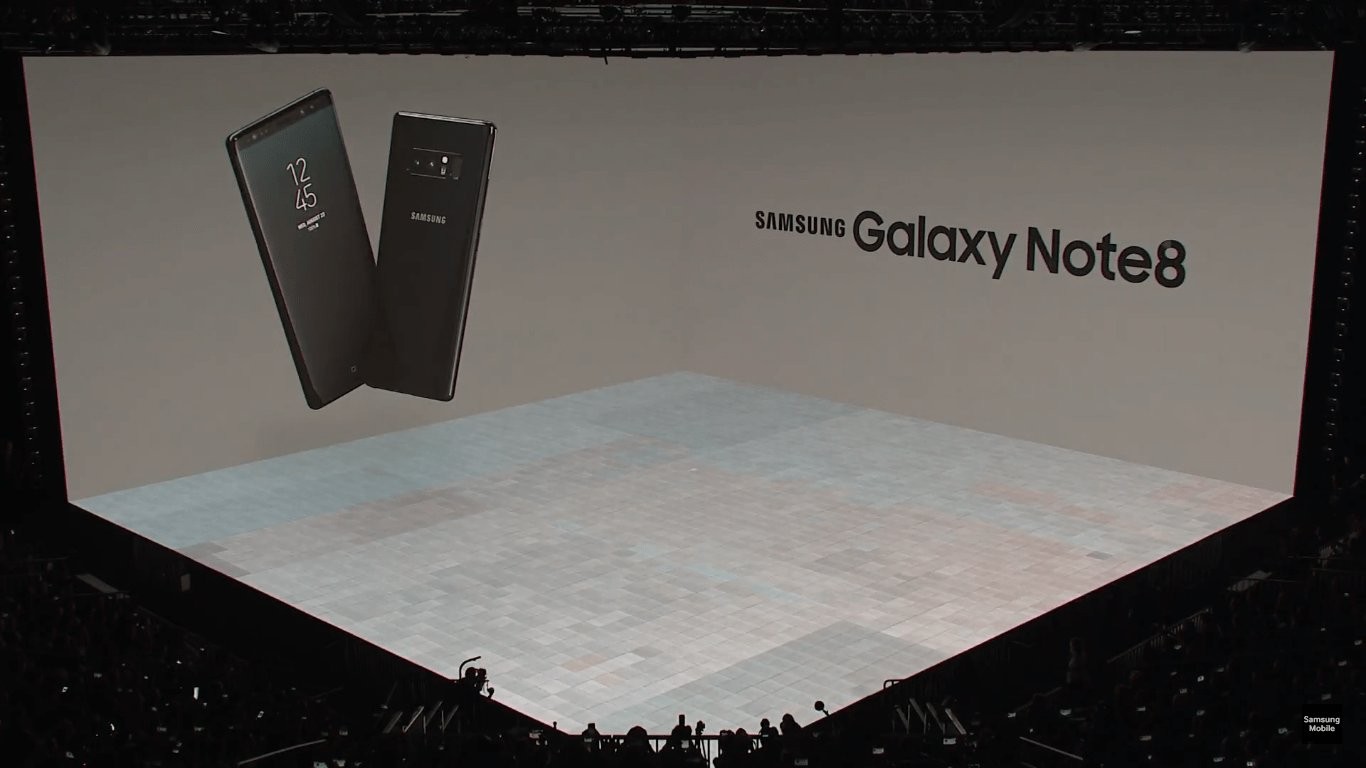 Galaxy Note 8 oficjalnie zaprezentowany przez Samsunga.