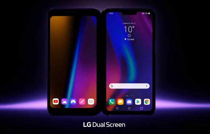 LG Dual Screen to tak naprawdę dodatkowe etui / fot. YouTube
