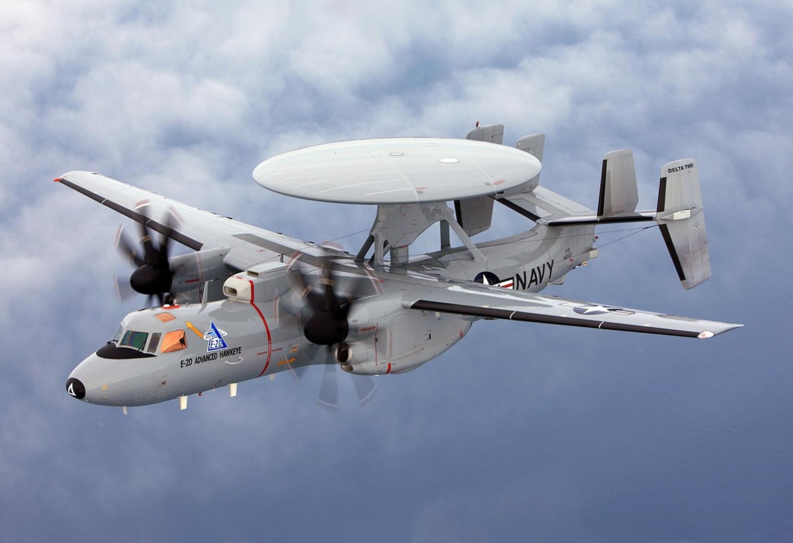 Amerykański samolot wczesnego ostrzegania E-2 Hawkeye