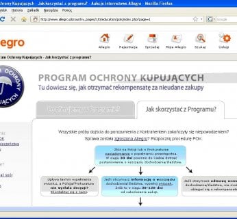 Program ochrony kupujących. W teorii każdy allegrowicz, który zapłacił za towar, ale go nie otrzymał, może starać się o rekompensatę.