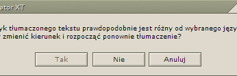 Autodetekcja: Wykrywanie języka działa w English Translatorze bardzo dobrze.