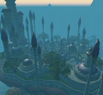 Silnik graficzny World of Warcraft to nieznacznie zmodyfikowany engine Warcrafta III, co nie przeszkadza mu w generowaniu przepięknych krain