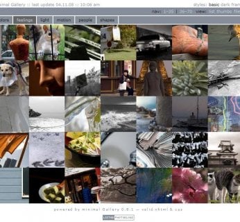 własny silnik galerii internetowej
