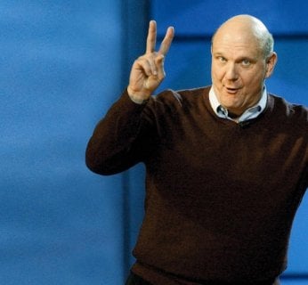 Steve Ballmer, prezes Microsoftu, wierzy w sukces Windows 7