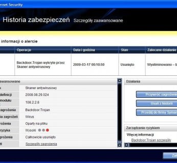 Zwycięzcą testu został Norton Antivirus 2009, który był najlepszy nie tylko w śledzeniu spyware'u, stał również na pierwszej linii frontu we wszystkich pozostałych testach.