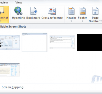 Microsoft Office 2010 - łatwiejsze zrzuty ekranu