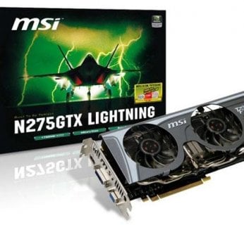 W zestawie znajdziemy także oprogramowanie do overclockingu Lightning Afterburner
