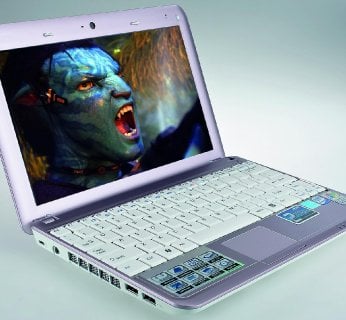 Dzięki aktywnemu przyspieszeniu sprzętowemu karty graficznej również posiadacze netbooków mogą oglądać filmy HD.