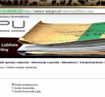 Przez e-sąd można nie tylko uzyskać nakaz zapłaty, ale też elektronicznie skierować sprawę do egzekucji. W związku z tym komornicy również rejestrują się w systemie.