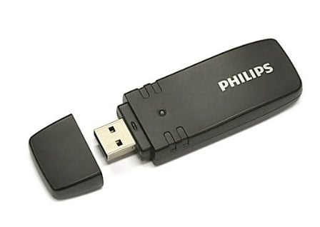Philips PTA01/00: za ok. 140 zł daje telewizorowi możliwość korzystania z WLAN.