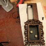 Steampunkowa obudowa z prawie wszystkim na zewnątrz.Steampunkowa o