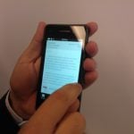 BlackBerry OS 10 (wybaczcie niską jakość zdjęć, wina sprzętu, nie spodziewałem się, że uda mi się obejrzeć go z bliska)