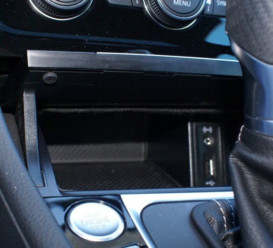 VW Golf R - wnętrze