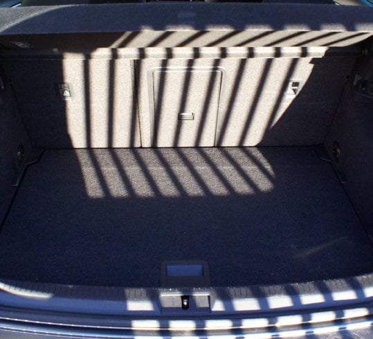 VW Golf R - wnętrze