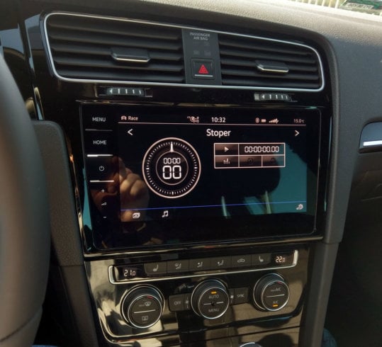 VW Golf R Variant - kokpit