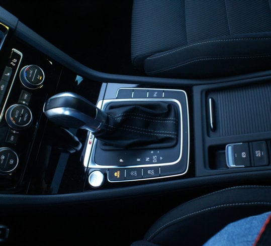 VW Golf R - kokpit