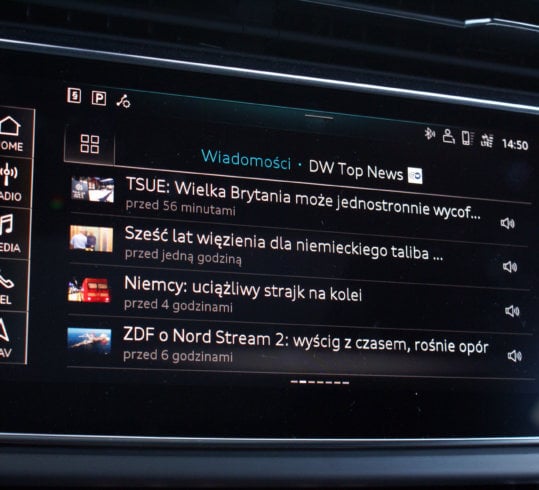 Audi Q8 - infotainment