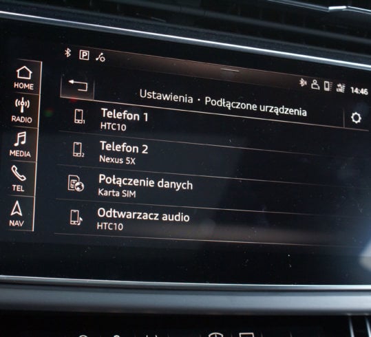 Audi Q8 - infotainment