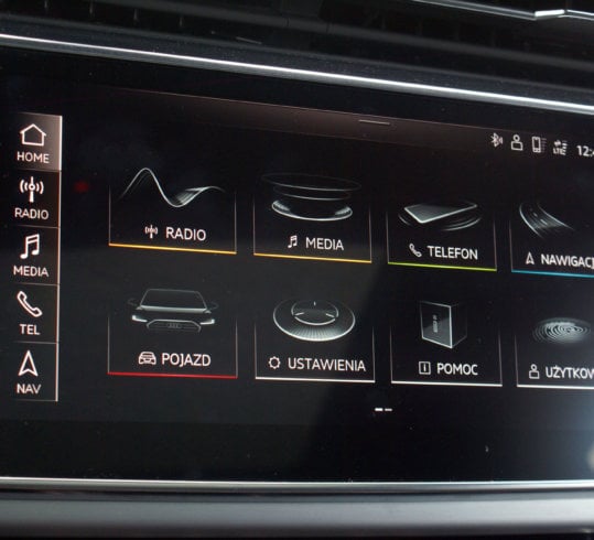 Audi Q8 - infotainment