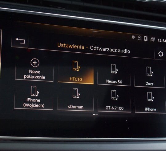 Audi Q8 - infotainment