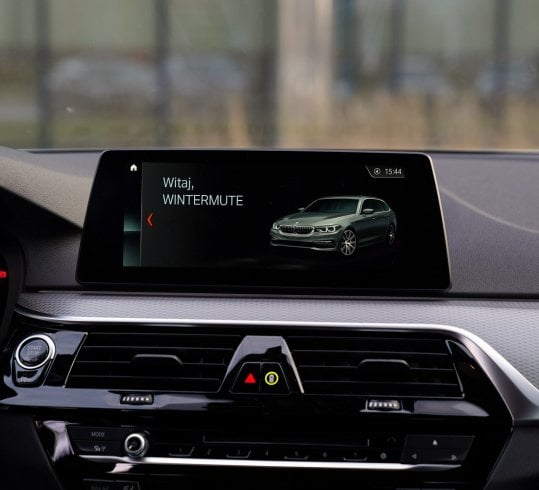 BMW 525d Touring - kokpit