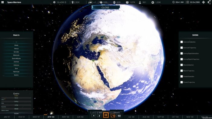 space company simulator