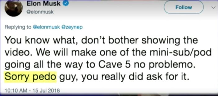 Musk - tweet