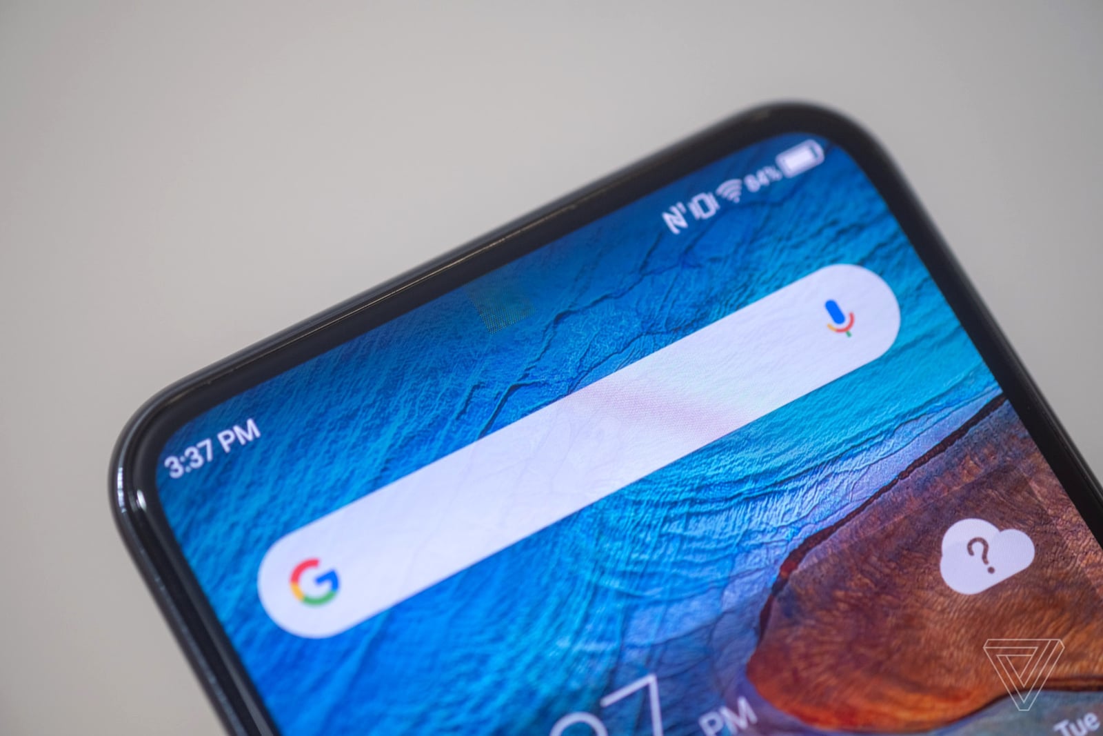 ZTE AXON 20 5G, kamera pod ekranem