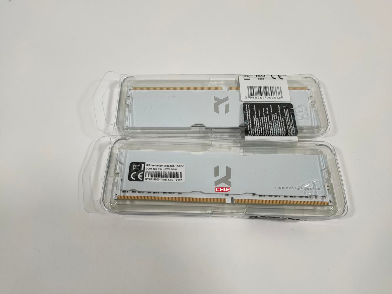 test GOODRAM IRDM PRO 2x 8GB 4000 MHz Hollow White, recenzja GOODRAM IRDM PRO 2x 8GB 4000 MHz Hollow White, opinia GOODRAM IRDM PRO 2x 8GB 4000 MHz Hollow White