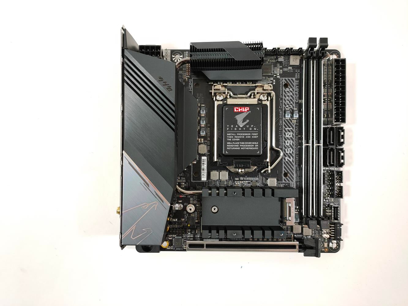 test Z590I Aorus Ultra, recenzja Z590I Aorus Ultra, opinia Z590I Aorus Ultra