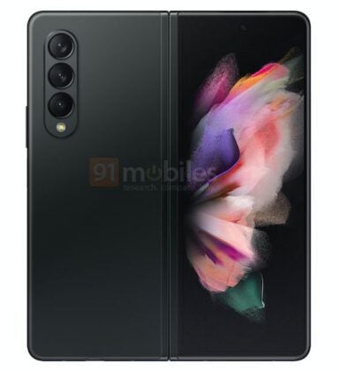 Możemy dokładnie przyjrzeć się składanemu Galaxy Z Fold 3