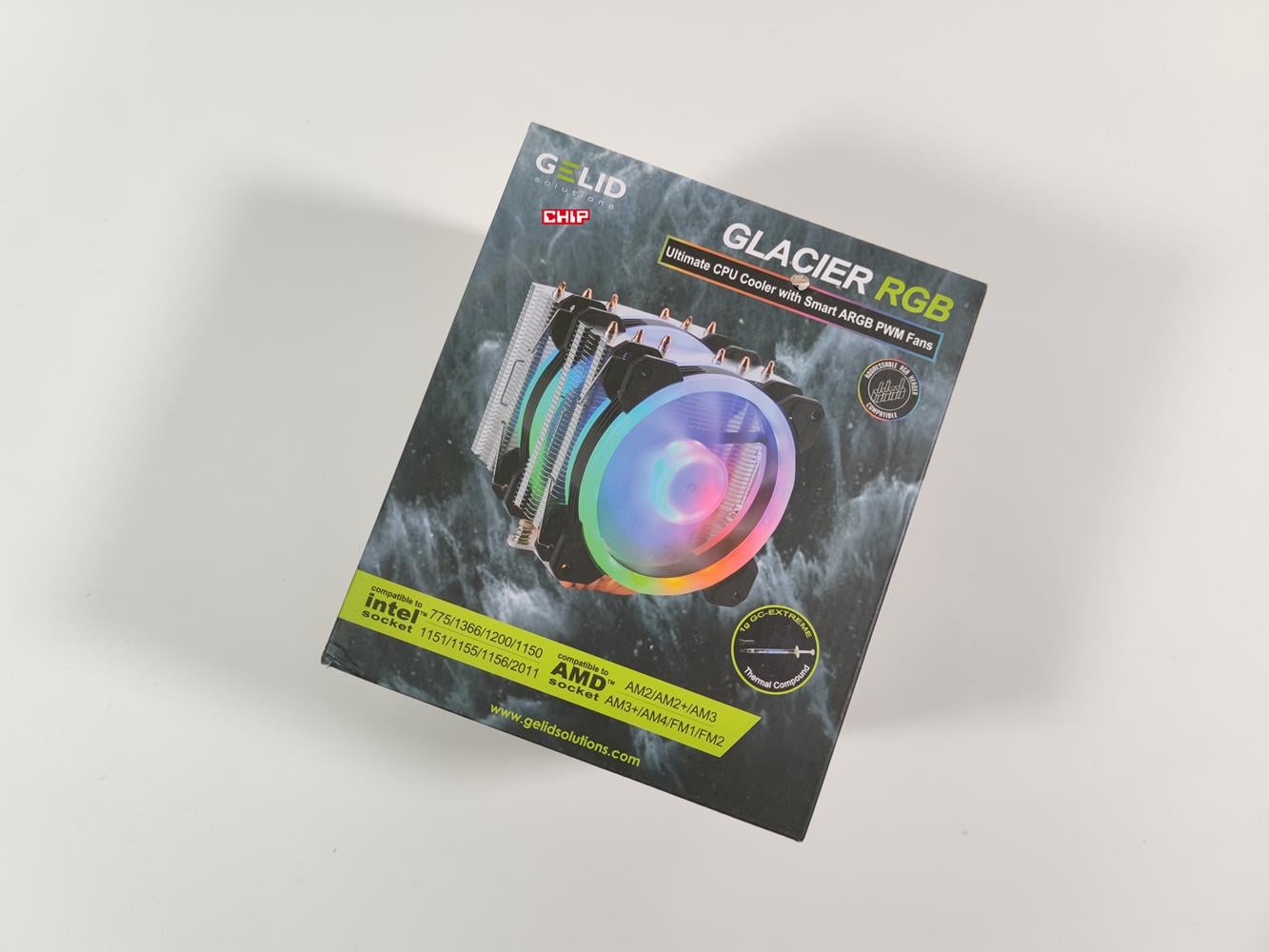 test Gelid Glacier RGB, recenzja Gelid Glacier RGB, opinia Gelid Glacier RGB