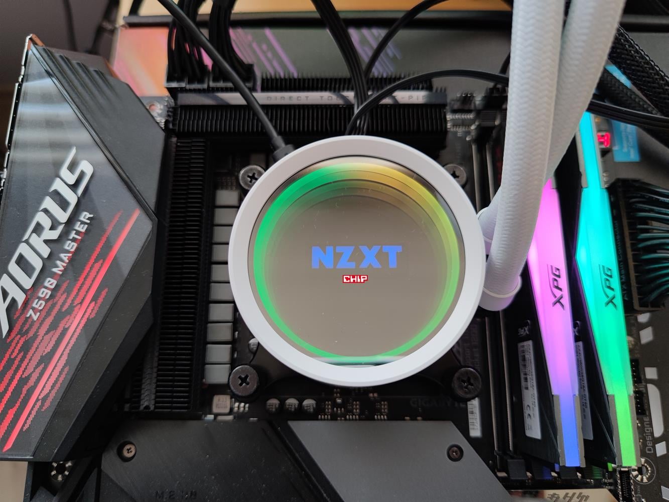 test NZXT Kraken X53 RGB White, recenzja NZXT Kraken X53 RGB White, opinia NZXT Kraken X53 RGB White