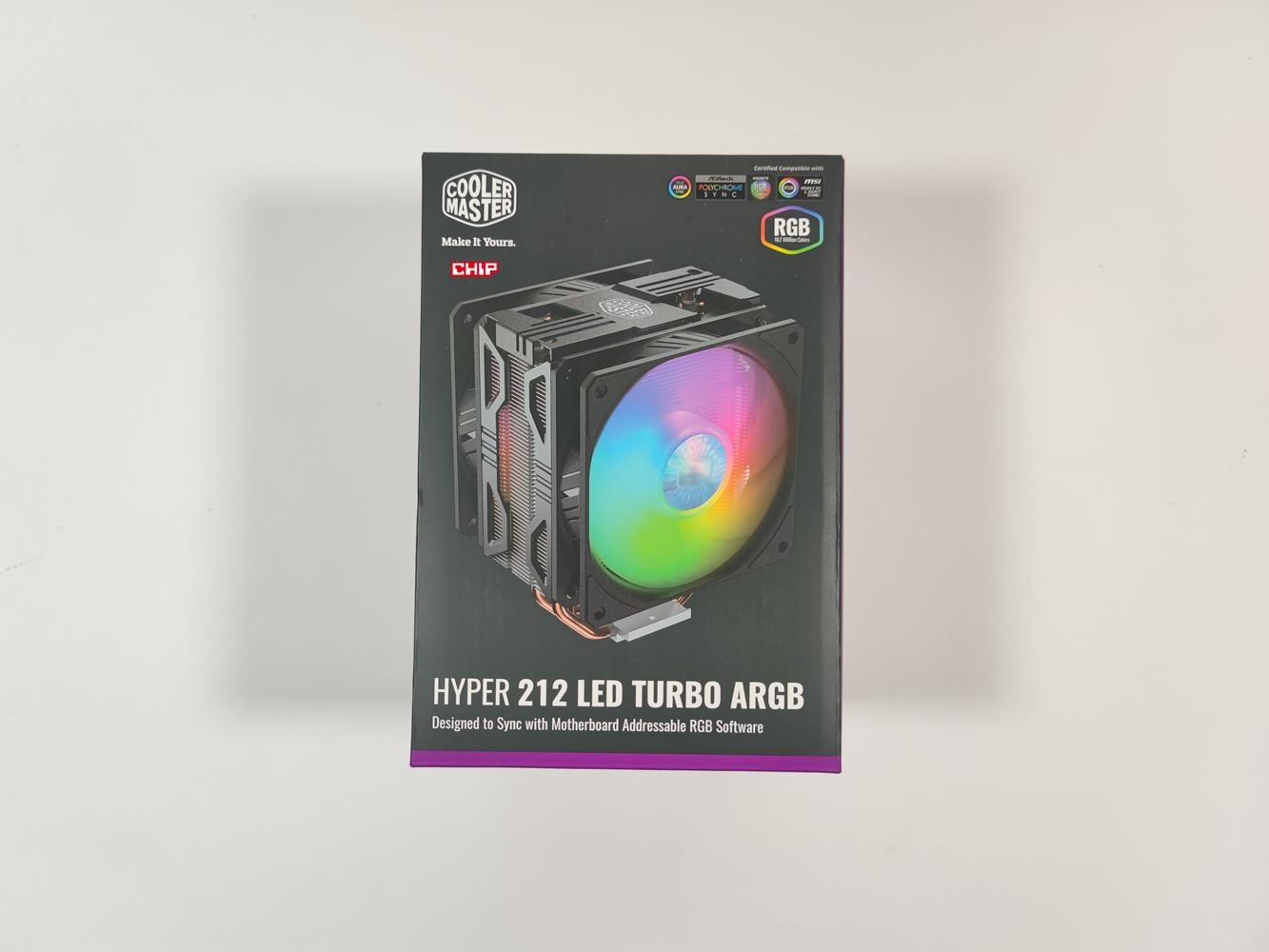 test Cooler Master Hyper 212 LED Turbo ARGB, recenzja Cooler Master Hyper 212 LED Turbo ARGB, opinia Cooler Master Hyper 212 LED Turbo ARGB