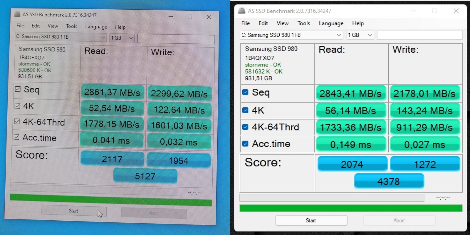 spadek wydajności dysku SSD na Windows 11, SSD Windows 11