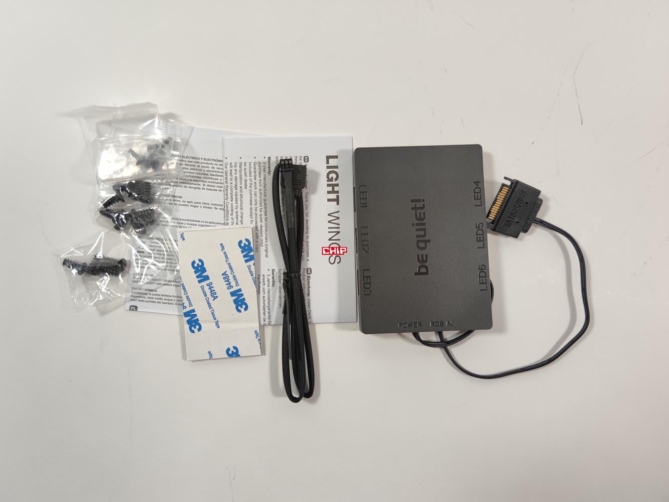 test be quiet! Light Wings 120 PWM Triple Pack, recenzja be quiet! Light Wings 120 PWM Triple Pack, opinia be quiet! Light Wings 120 PWM Triple Pack