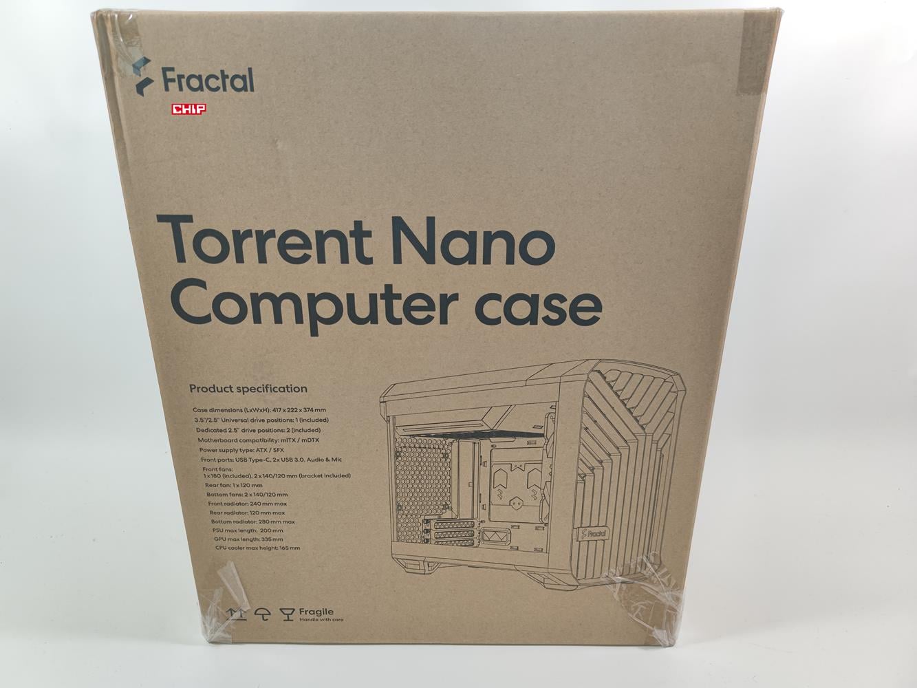 test Fractal Design Torrent Nano RGB Black TG Light Tint, recenzja Fractal Design Torrent Nano RGB Black TG Light Tint, opinia Fractal Design Torrent Nano RGB Black TG Light Tint