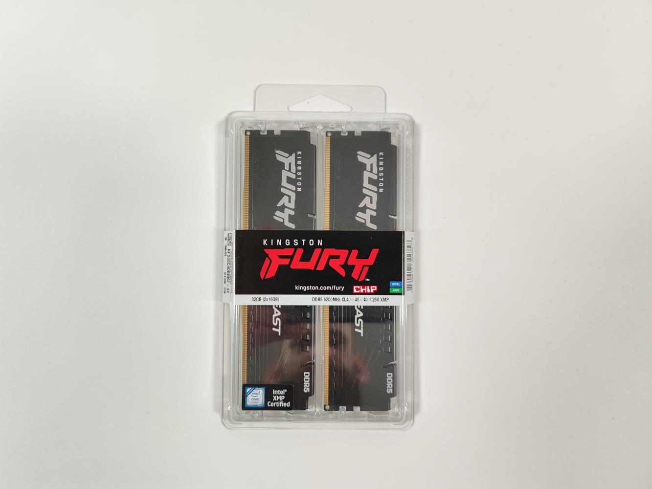 test Kingston Fury Beast 2x 16 GB 5200 MHz CL40, recenzja Kingston Fury Beast 2x 16 GB 5200 MHz CL40, opinia Kingston Fury Beast 2x 16 GB 5200 MHz CL40