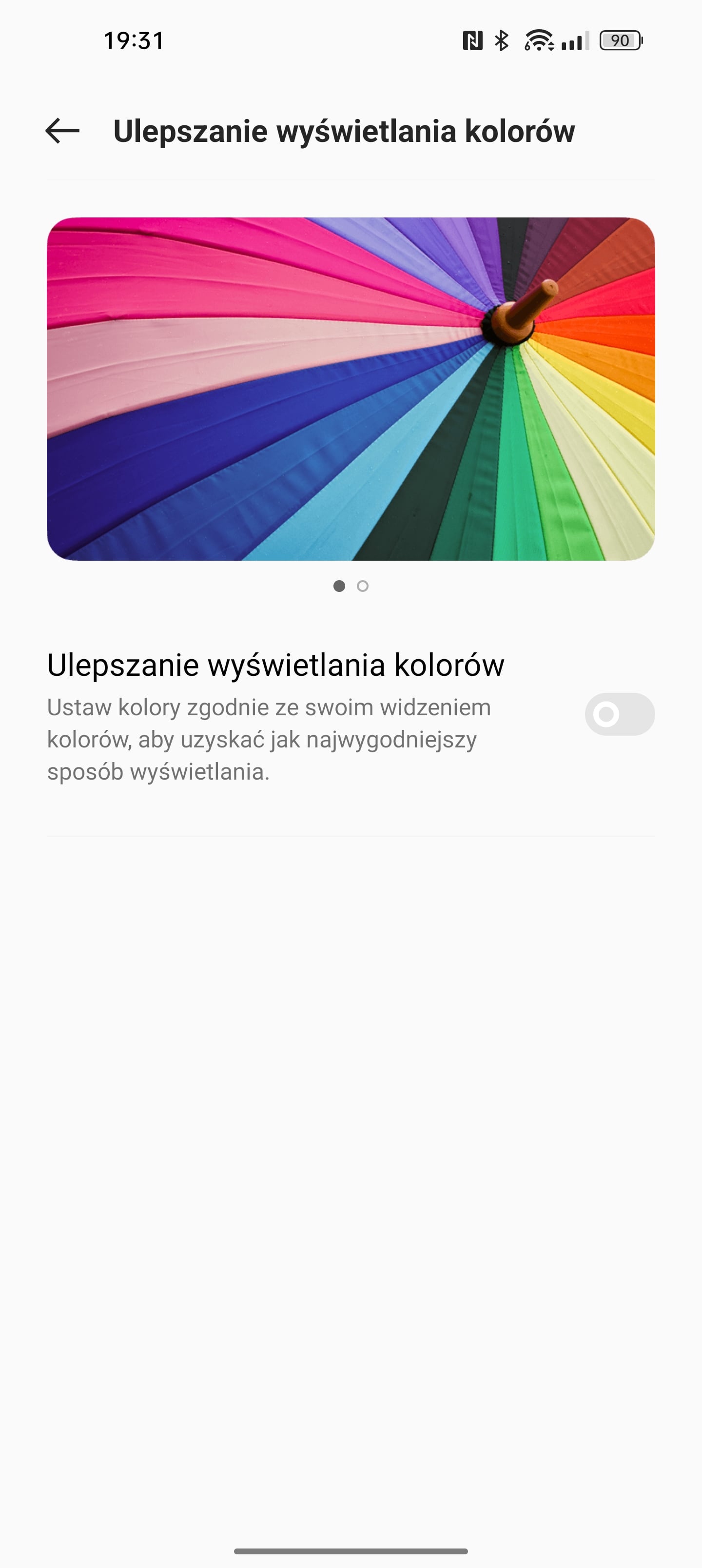 realme GT2 Pro ekran