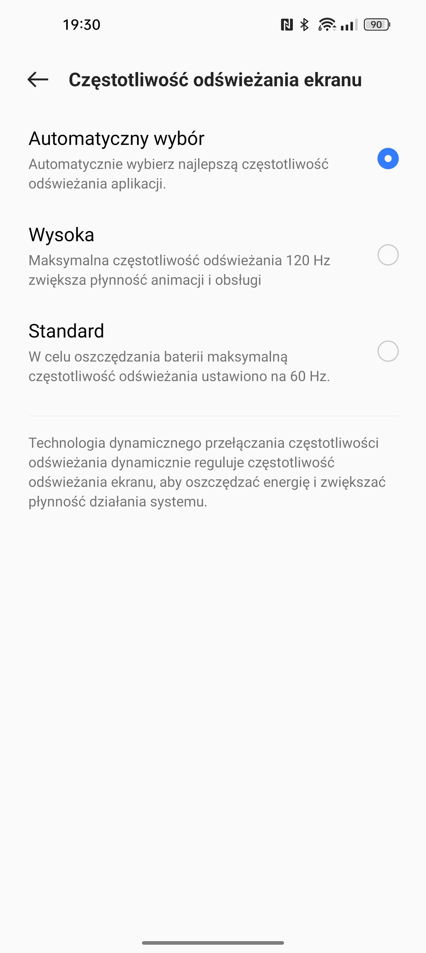 realme GT2 Pro ekran